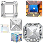 Swarovski Crystal Square Rhinestones